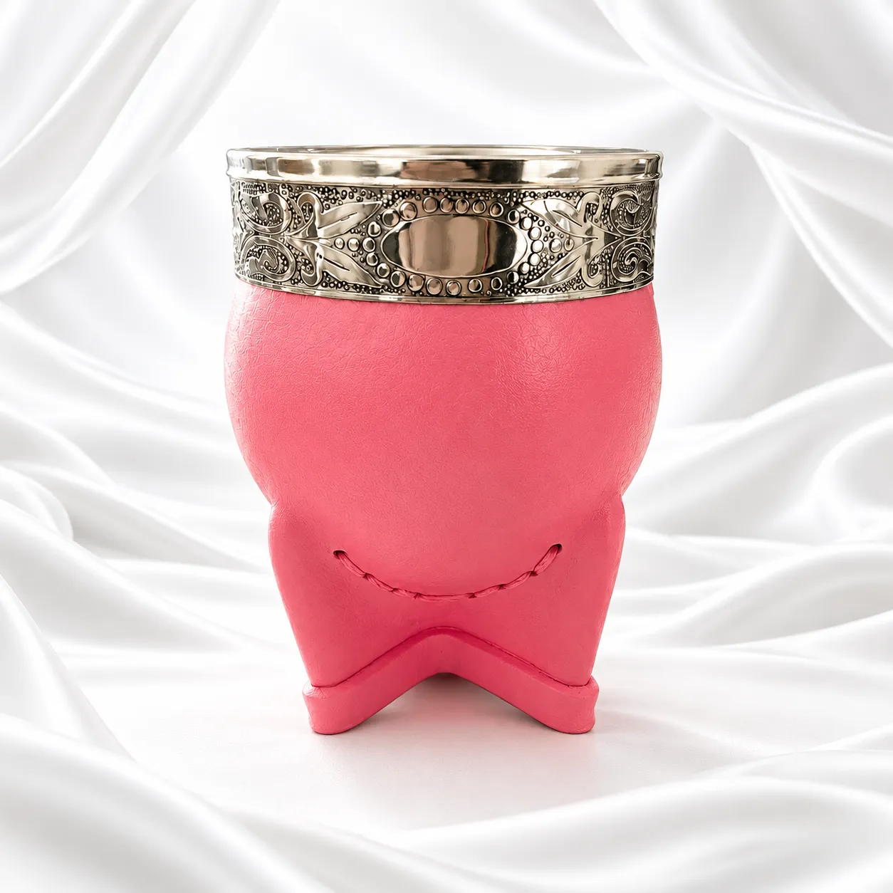 Mate imperial de calabaza clásico rosa girl