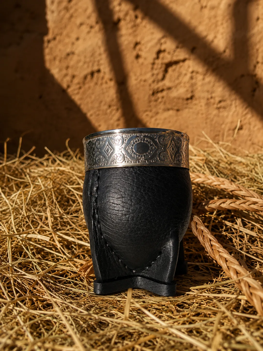 Mate Imperial Clásico de Cuero Liso
