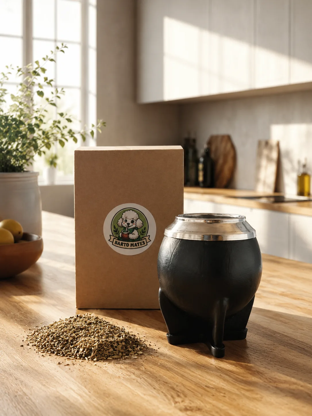 Mate Torpedo Uruguayo con Virola de Acero Clásico