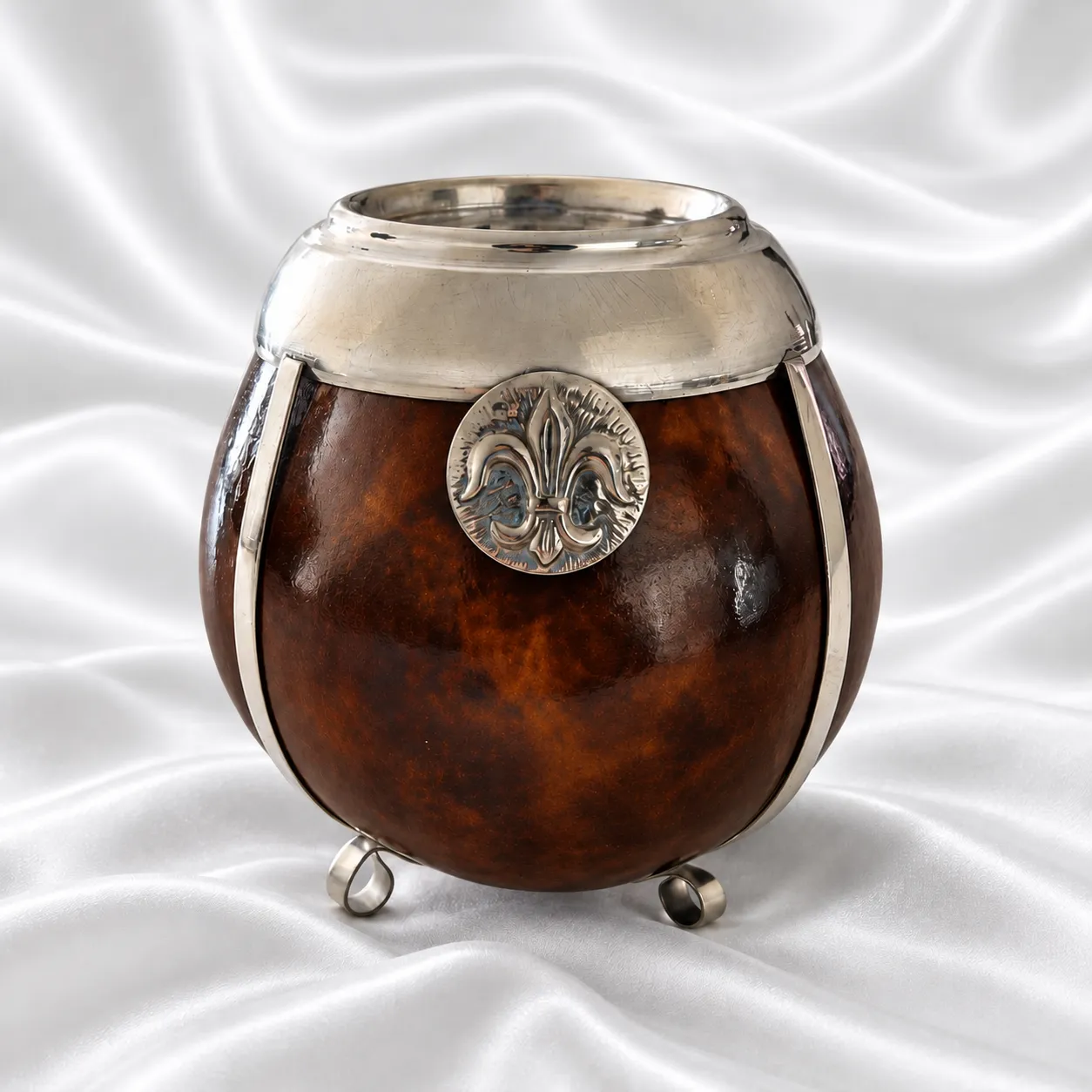Mate de calabaza porito virola acero y dije